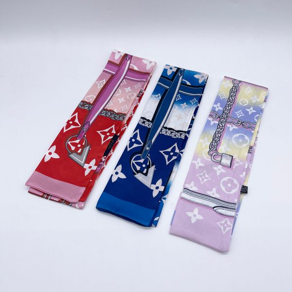 23ss 22color luxury designer silk bag twillies women small twill silks scarf horse print headdress handle bags ribbon long scarves, Blue;gray
23ss 22color luxury designer silk bag twillies women small twill silks scarf horse print headdress handle bags ribbon long scarves, Blue;gray