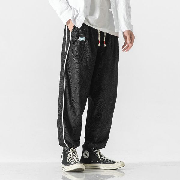 men's pants cargo chinese style harem male streetwear fashion jogger men loose oversized woman trousers m5xl 221010, Black
men's pants cargo chinese style harem male streetwear fashion jogger men loose oversized woman trousers m5xl 221010, Black