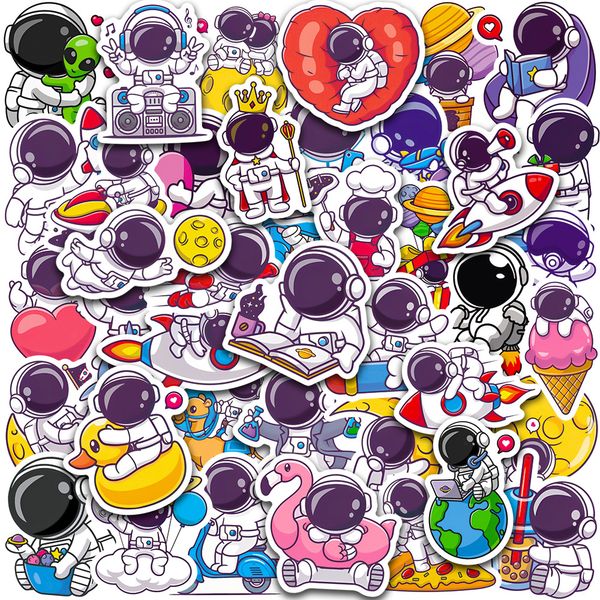 pack of 50pcs cartoon astronaut stickers sticker no-duplicate waterproof vinyl graffiti sticker for luggage skateboard notebook water bottle
pack of 50pcs cartoon astronaut stickers sticker no-duplicate waterproof vinyl graffiti sticker for luggage skateboard notebook water bottle