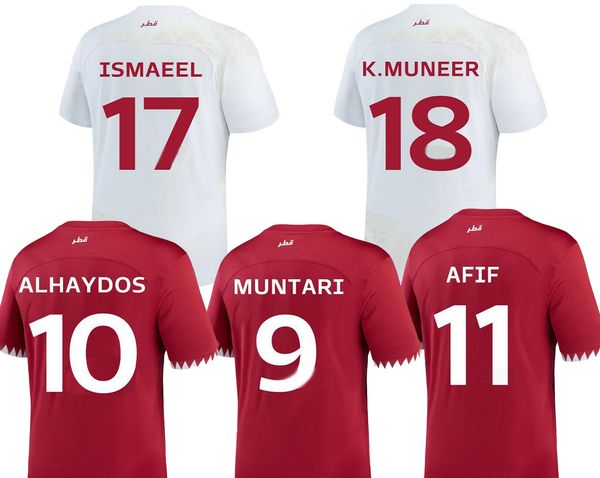 22-23 qatar soccer jerseys world 22-23 national team mens kids women thai quality jersey alhaydos 10 muntari 9 alaaeldin 7 boudiaf 12 afif 1, Black;yellow
22-23 qatar soccer jerseys world 22-23 national team mens kids women thai quality jersey alhaydos 10 muntari 9 alaaeldin 7 boudiaf 12 afif 1, Black;yellow