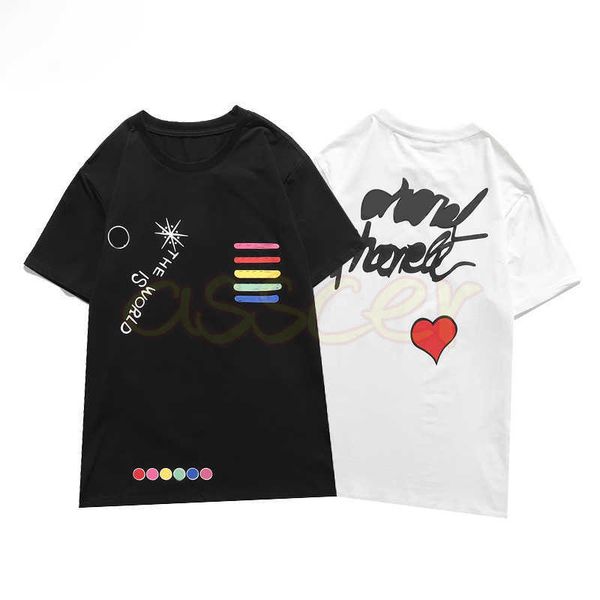 luxury designer graffiti print t shirts mens high fashion street casual tees womens short sleeve balck white asian size s-2xl, White;black
luxury designer graffiti print t shirts mens high fashion street casual tees womens short sleeve balck white asian size s-2xl, White;black