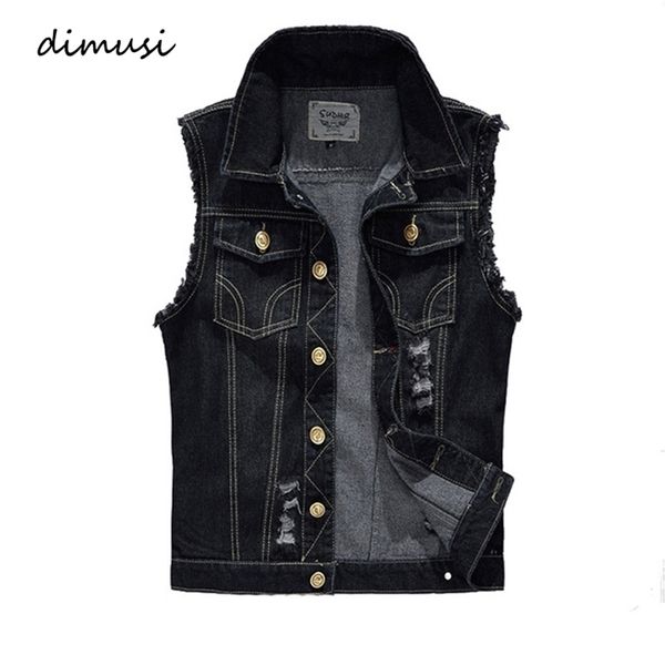 men's vests dimusi spring autumn vintage design men's denim vest male black sleeveless jackets men hole jeans brand waistcoat 6xl, Black;white
men's vests dimusi spring autumn vintage design men's denim vest male black sleeveless jackets men hole jeans brand waistcoat 6xl, Black;white