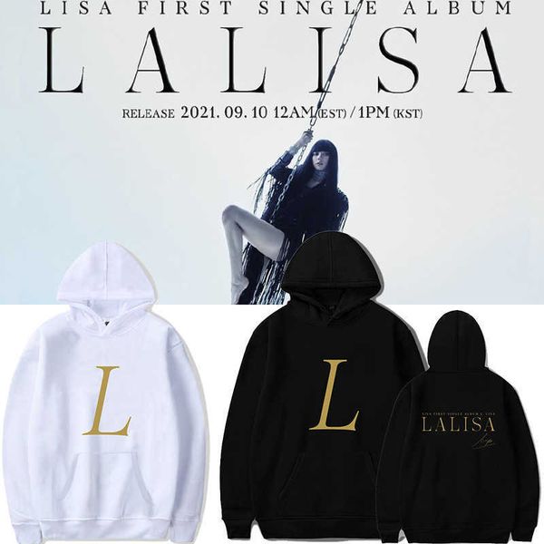 men's hoodies sweatshirts korea girls band kpop lalisa letter printed hoodie men women's sweatshirts streetwear harajuku clothing, Black
men's hoodies sweatshirts korea girls band kpop lalisa letter printed hoodie men women's sweatshirts streetwear harajuku clothing, Black