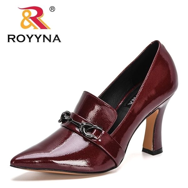 dress shoes royyna designers patent leather high heels pointed toe pumps women metal boat wedding feminimo 221010, Black
dress shoes royyna designers patent leather high heels pointed toe pumps women metal boat wedding feminimo 221010, Black
