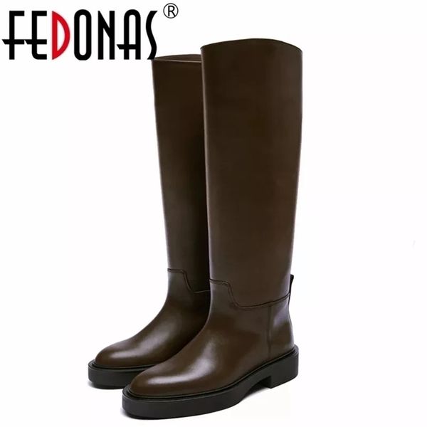 boots fedonas 2023 ins za genuine leather knee high for women thick heeled autumn winter warm shoes woman motorcycle 221010, Black
boots fedonas 2023 ins za genuine leather knee high for women thick heeled autumn winter warm shoes woman motorcycle 221010, Black