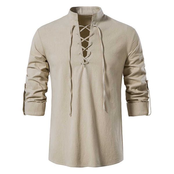 men's casual shirts mens scottish jacobite ghillie kilt shirts medieval renaissance pirate come long sleeve lace up henley shirt men ca, White;black
men's casual shirts mens scottish jacobite ghillie kilt shirts medieval renaissance pirate come long sleeve lace up henley shirt men ca, White;black