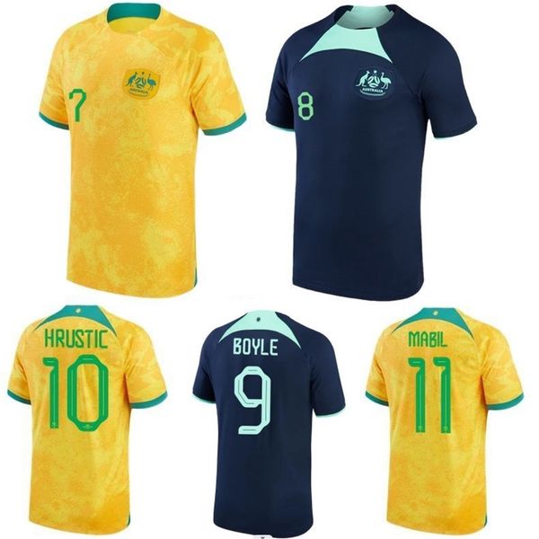 2023 australia soccer jerseys home away leckie maclaren hrustic mabil mooy national team football shirts kingcaps thai quality customized je, Black;yellow
2023 australia soccer jerseys home away leckie maclaren hrustic mabil mooy national team football shirts kingcaps thai quality customized je, Black;yellow