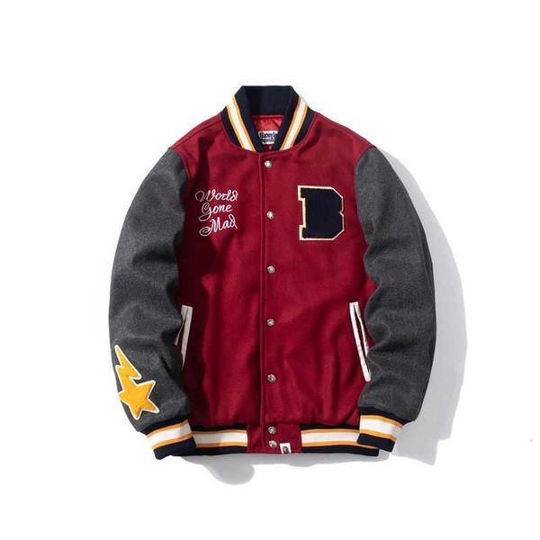 apeman baseball jacket mens sportswear shark embroidery designer jackets men women hip hop relaxed zipper cardigan wool coat, Black;brown
apeman baseball jacket mens sportswear shark embroidery designer jackets men women hip hop relaxed zipper cardigan wool coat, Black;brown
