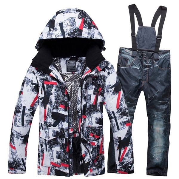 skiing suits ski set men outdoor mountain snowboard jacket thickened warm suit overalls windproof waterproof snow pants clothing 221008
skiing suits ski set men outdoor mountain snowboard jacket thickened warm suit overalls windproof waterproof snow pants clothing 221008