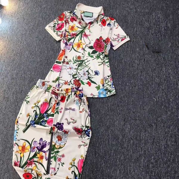 women tracksuits summer t shirts long pants suits with flowers pattern fashion tracksuit two pieces sets design clothing, Gray
women tracksuits summer t shirts long pants suits with flowers pattern fashion tracksuit two pieces sets design clothing, Gray