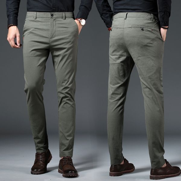 men's pants men's bamboo fiber regular casual pants spring business straight stretch trousers male japanese fashion 221010, Black
men's pants men's bamboo fiber regular casual pants spring business straight stretch trousers male japanese fashion 221010, Black