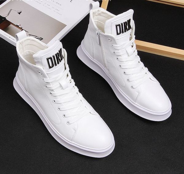 men's casual skateboarding shoes high sneakers sport tenis shoes breathable walking shoes zapatillas de hombre, Black
men's casual skateboarding shoes high sneakers sport tenis shoes breathable walking shoes zapatillas de hombre, Black