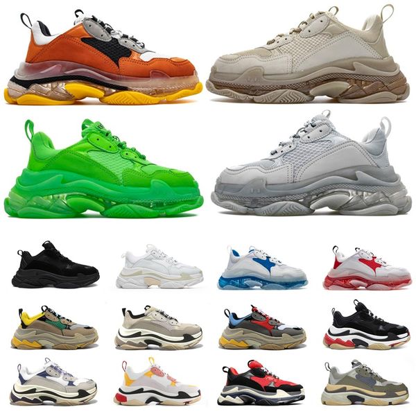 triple s designer running shoes men luxury sneaker women leather casual shoe lace up flat sneakers with clear sole trainers casual jogging w
triple s designer running shoes men luxury sneaker women leather casual shoe lace up flat sneakers with clear sole trainers casual jogging w