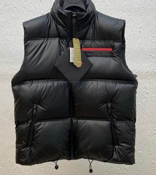 prad down vest men's black p white duck down sleeveless jacket fashion casual sports thickened outerwear coats, Black;white
prad down vest men's black p white duck down sleeveless jacket fashion casual sports thickened outerwear coats, Black;white