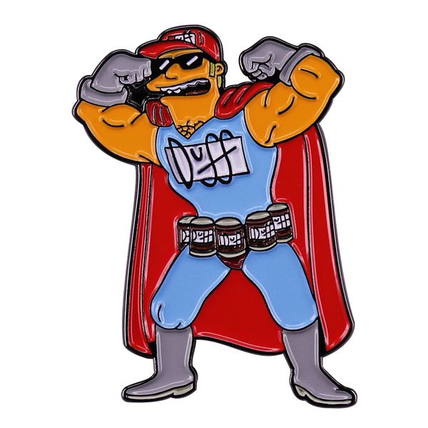homer duff beer supermans simpsons funny enamel brooch pin jacket lapel metal pins brooches badges exquisite jewelry accessories, Blue
homer duff beer supermans simpsons funny enamel brooch pin jacket lapel metal pins brooches badges exquisite jewelry accessories, Blue