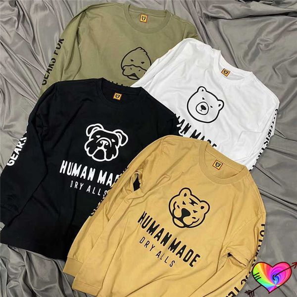 men's t-shirts cartoon human made tee 2022 men women dog duck graphic human made tee tiger polar bear printed casual long sleeve t2210, White;black
men's t-shirts cartoon human made tee 2022 men women dog duck graphic human made tee tiger polar bear printed casual long sleeve t2210, White;black