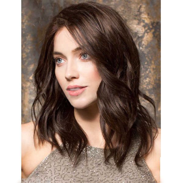 synthetic wigs new wig women's medium black brown medium length curly wig set 221010
synthetic wigs new wig women's medium black brown medium length curly wig set 221010