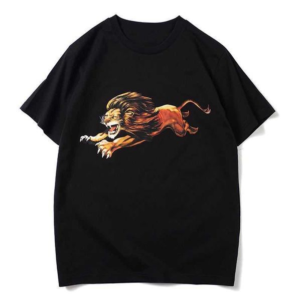 mens stylist t shirt short sleeves lion printing casual men women hip hop summer t shirt tees size s-xxl, White;black
mens stylist t shirt short sleeves lion printing casual men women hip hop summer t shirt tees size s-xxl, White;black