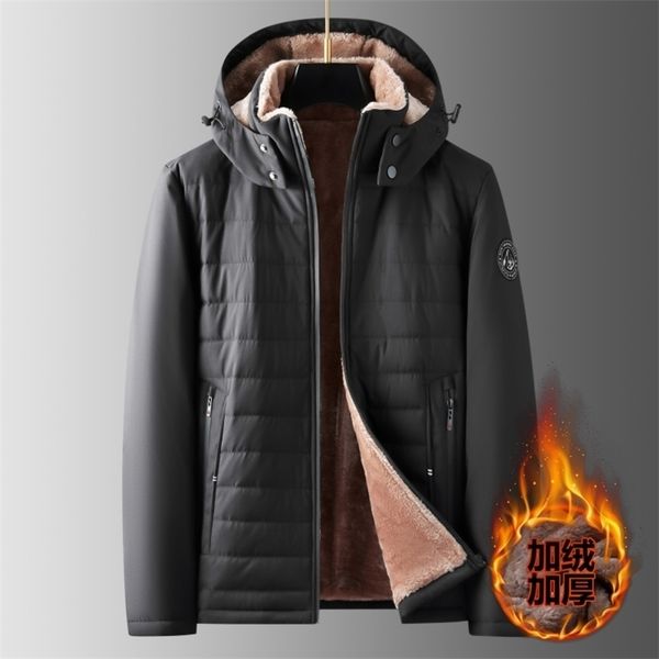 men's down parkas classic casual fashion jacket brand winter fleece warm windbreaker coat waterproof large size 5xl 221008, Black
men's down parkas classic casual fashion jacket brand winter fleece warm windbreaker coat waterproof large size 5xl 221008, Black