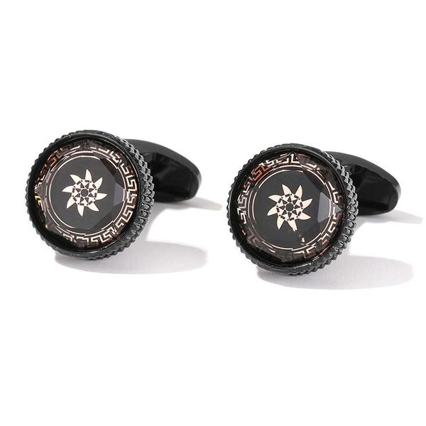 cufflinks for men fashion matte black round shirt accessories cuff links wedding gifts, Silver
cufflinks for men fashion matte black round shirt accessories cuff links wedding gifts, Silver