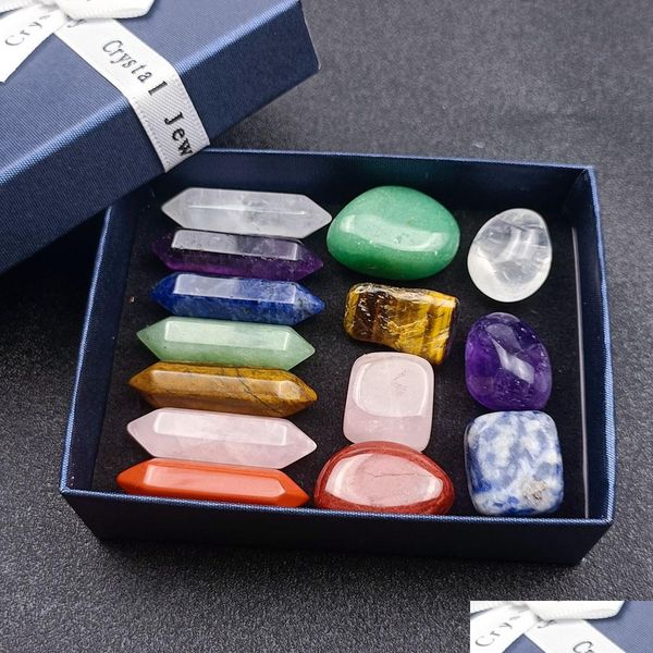 stone 7 chakra set reiki natural stone crystal stones polishing rock quartz yoga energy bead healing decoration drop delivery 2022 jew dhd9e, Black
stone 7 chakra set reiki natural stone crystal stones polishing rock quartz yoga energy bead healing decoration drop delivery 2022 jew dhd9e, Black