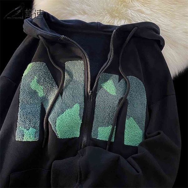 womens hoodies sweatshirts vintage letter flocking zip up hoodie oversized harajuku jacket aesthetic y2k clothes goth high street sweatshirt, Black
womens hoodies sweatshirts vintage letter flocking zip up hoodie oversized harajuku jacket aesthetic y2k clothes goth high street sweatshirt, Black