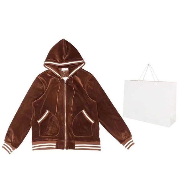 ce designer jacket men women hoodie velvet embroidery hooded jackets casual loose zip cardigan coat, Black;brown
ce designer jacket men women hoodie velvet embroidery hooded jackets casual loose zip cardigan coat, Black;brown