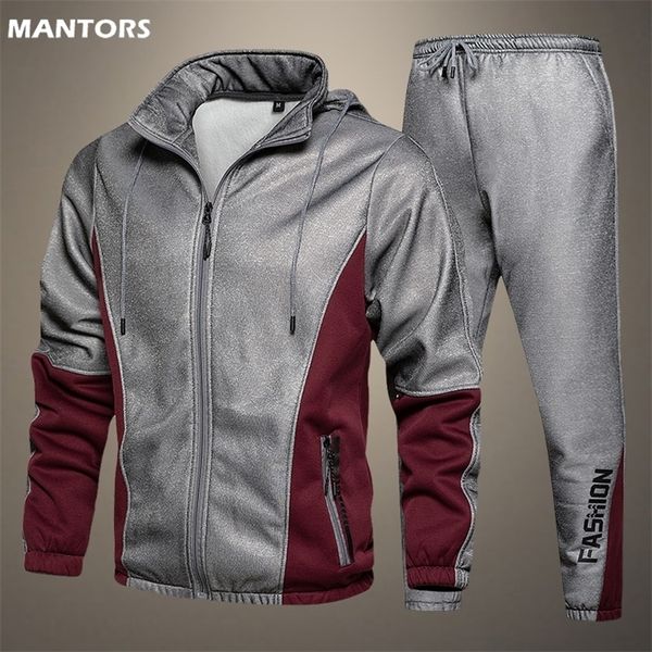 men's tracksuits brand winter sets tracksuit men hooded sweatshirt outfit sportswear male suit jacketsweatpant 2 piece set casual mens, Gray
men's tracksuits brand winter sets tracksuit men hooded sweatshirt outfit sportswear male suit jacketsweatpant 2 piece set casual mens, Gray