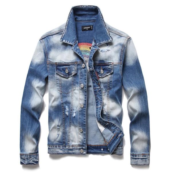 new spring autumn 2022 men's jackets embroidered denim cardigan popular lapel men casual outerwear coat mm20rr25, Black;brown
new spring autumn 2022 men's jackets embroidered denim cardigan popular lapel men casual outerwear coat mm20rr25, Black;brown