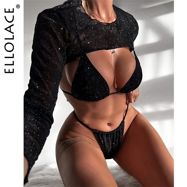 other panties ellolace micro erotic swimsuit black glitter separate swimwear and crop long sleeve harajuku full fantasy bikini 221010, Red;black
other panties ellolace micro erotic swimsuit black glitter separate swimwear and crop long sleeve harajuku full fantasy bikini 221010, Red;black