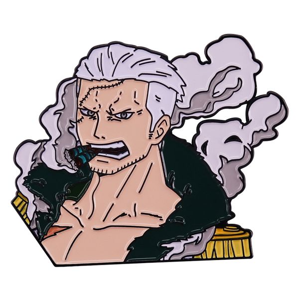 pirate smoker enamel pin anime brooch badge backpack collar pins hat jewelry accessories smoking white hair, Blue
pirate smoker enamel pin anime brooch badge backpack collar pins hat jewelry accessories smoking white hair, Blue