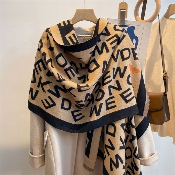 scarves luxury brand warm women scarf winter cashmere shawl wraps pashmina blanket letter print scarves designer bufandas female foulard 221, Blue;gray
scarves luxury brand warm women scarf winter cashmere shawl wraps pashmina blanket letter print scarves designer bufandas female foulard 221, Blue;gray
