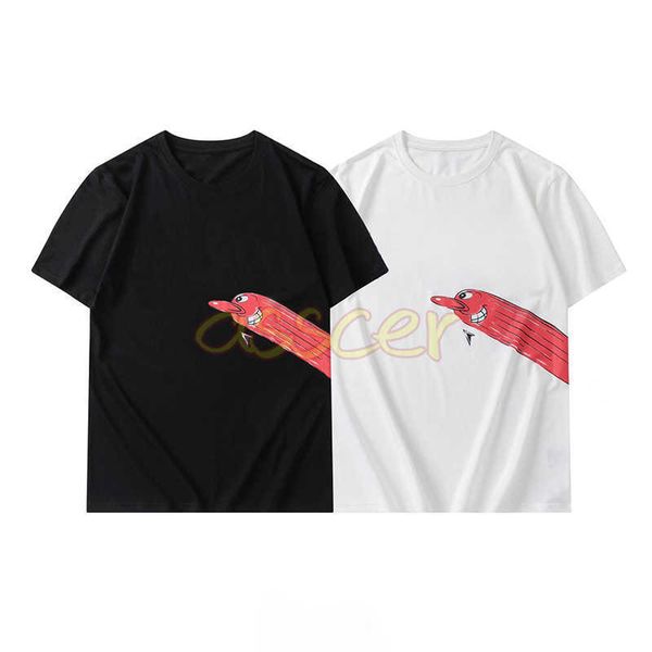 mens black white t shirts funny cartoon print man tees high fashion streetwear womens clothing asian size s-2xl, White;black
mens black white t shirts funny cartoon print man tees high fashion streetwear womens clothing asian size s-2xl, White;black