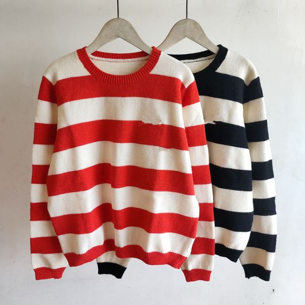 102 2022 milan runway autumn sweater long sleeve crew neck pullover black fashion clothes womens yiduo, White;black
102 2022 milan runway autumn sweater long sleeve crew neck pullover black fashion clothes womens yiduo, White;black