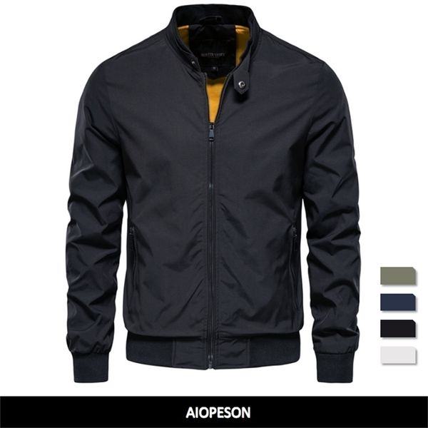 men's jackets aiopeson solid color baseball jacket casual stand collar bomber s autumn slim fit for 221008, Black;brown
men's jackets aiopeson solid color baseball jacket casual stand collar bomber s autumn slim fit for 221008, Black;brown