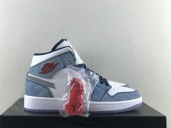 jumpman 1 mens basketball shoes 1s sneakers french blue dn3706-401 dusty blue suede designer womens sports trainers outdoor shoe with origin, Red;white
jumpman 1 mens basketball shoes 1s sneakers french blue dn3706-401 dusty blue suede designer womens sports trainers outdoor shoe with origin, Red;white