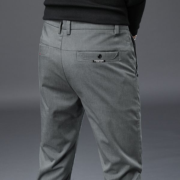 men's pants men's spring pants men stretch casual slim fit cotton regular work pants for man business classic korean trousers male, Black
men's pants men's spring pants men stretch casual slim fit cotton regular work pants for man business classic korean trousers male, Black