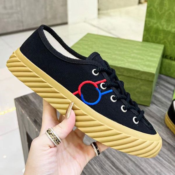 luxury designer shoes sneaker interlocking g embroidery canvas classic design plateforme men runner tatic tennis sneakers, Black
luxury designer shoes sneaker interlocking g embroidery canvas classic design plateforme men runner tatic tennis sneakers, Black