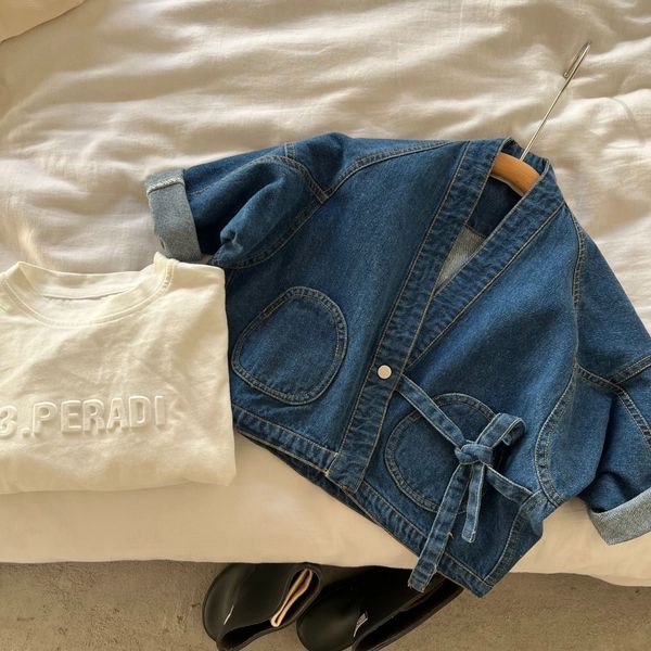 jackets rinilucia autumn baby boy denim jacket toddler kids girls solid loose coat clothes child kid coats outwear 221010, Blue;gray
jackets rinilucia autumn baby boy denim jacket toddler kids girls solid loose coat clothes child kid coats outwear 221010, Blue;gray