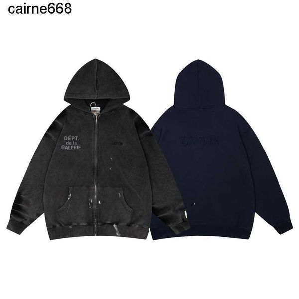 designer men's hoodies sweatshirts galery dept fashion brand teenager water washing zipper coat cotton, Black
designer men's hoodies sweatshirts galery dept fashion brand teenager water washing zipper coat cotton, Black