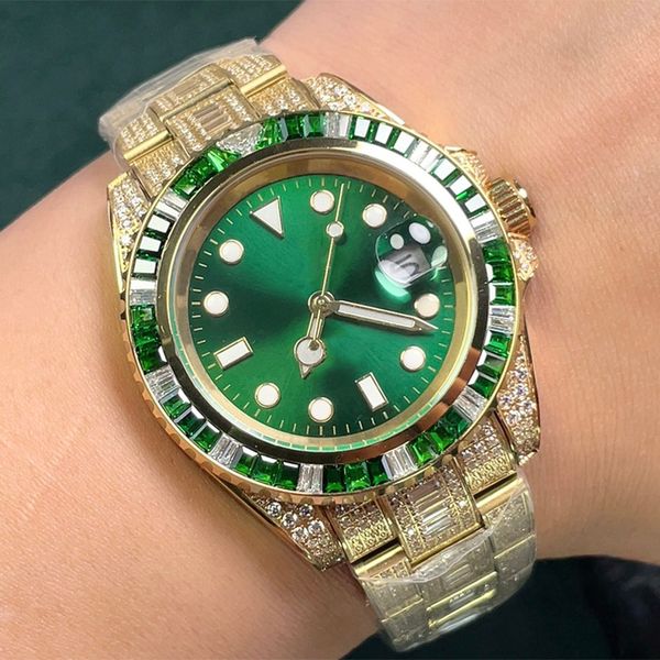 diamond mens watch automatic mechanical watches business wristwatch stainless steel strap sapphire montre de luxe 40mm fashion watches, Slivery;brown
diamond mens watch automatic mechanical watches business wristwatch stainless steel strap sapphire montre de luxe 40mm fashion watches, Slivery;brown
