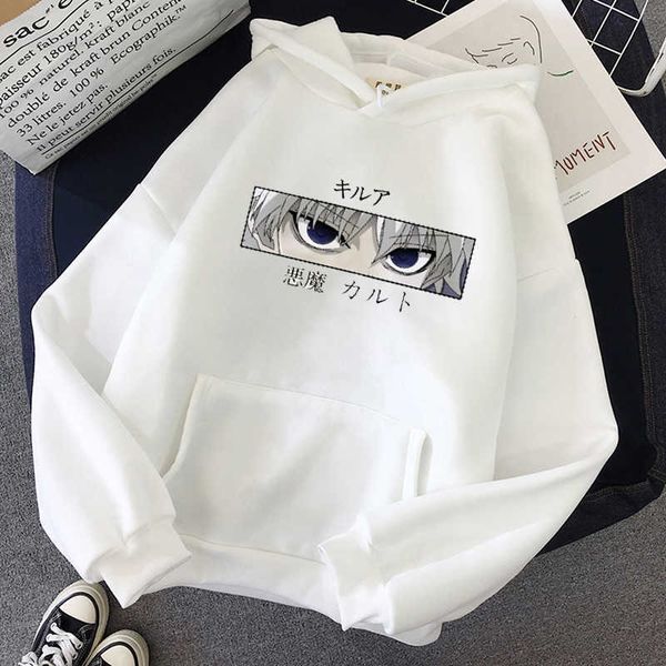 men's hoodies sweatshirts autumn winter hoodie streetwear hunter print hoodies men sweatshirts kawaii killua zoldyck anime manga white, Black
men's hoodies sweatshirts autumn winter hoodie streetwear hunter print hoodies men sweatshirts kawaii killua zoldyck anime manga white, Black