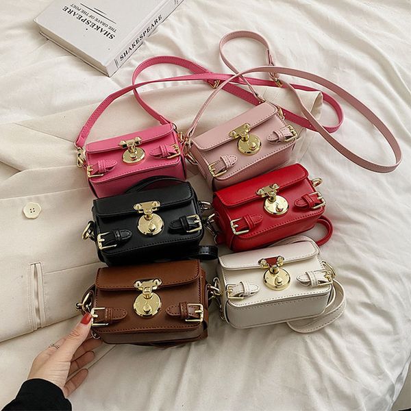 lady style children handbags girls messenger square box lipstick bag kids metals buckle pu leather single shoulder bags q9073, Black
lady style children handbags girls messenger square box lipstick bag kids metals buckle pu leather single shoulder bags q9073, Black