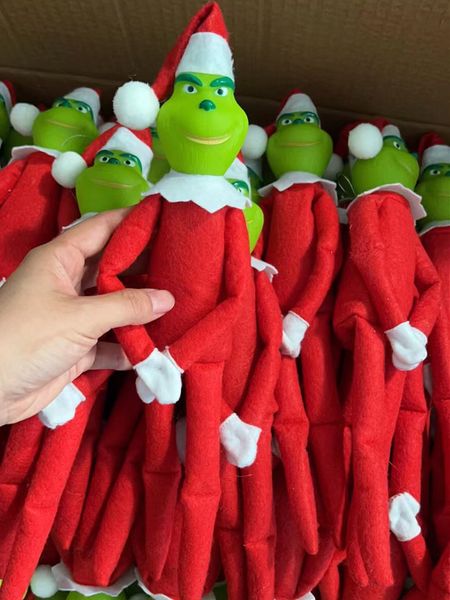 christmas grinch's party decor monster elf pendant xmas tree hanging ornaments dolls 32x8cm on the shelf individual packing wholesale
christmas grinch's party decor monster elf pendant xmas tree hanging ornaments dolls 32x8cm on the shelf individual packing wholesale