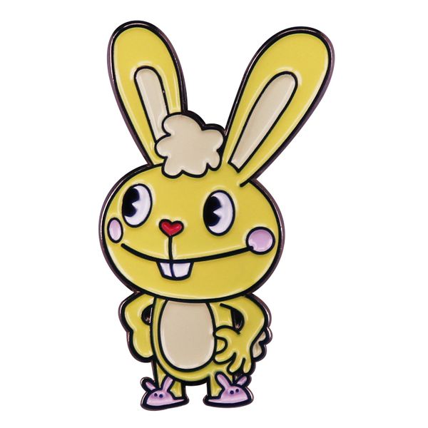 happy tree x friends cartoon yellow rabbit cudddles enamel pin brooch badge friend gift, Blue
happy tree x friends cartoon yellow rabbit cudddles enamel pin brooch badge friend gift, Blue