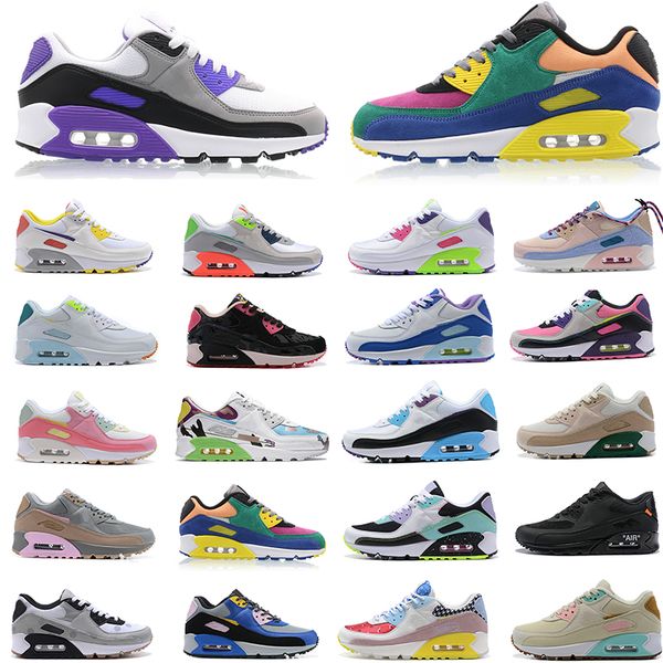 men's women's fashion sneakers casual shoes air mx90 comfort shock absorbing running shoes white black multicolor stitching size u
men's women's fashion sneakers casual shoes air mx90 comfort shock absorbing running shoes white black multicolor stitching size u