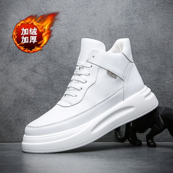dress shoes white shoes mens trend allmatch casual sports shoes increased thicksoled mens sneakers highankle boots men 221008, Black
dress shoes white shoes mens trend allmatch casual sports shoes increased thicksoled mens sneakers highankle boots men 221008, Black