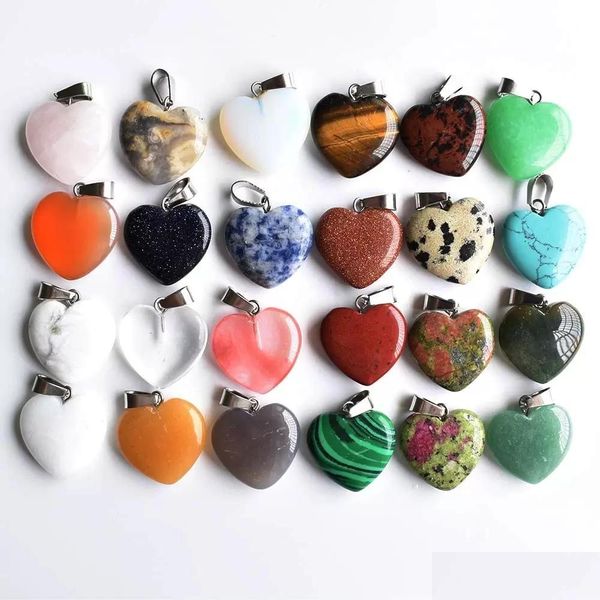 charms natural stone charms 20mm heart tigers eye rose quartz opal pendant pink crystal pendants chakras gem fit earrings necklace ma dh7ap, Bronze;silver
charms natural stone charms 20mm heart tigers eye rose quartz opal pendant pink crystal pendants chakras gem fit earrings necklace ma dh7ap, Bronze;silver