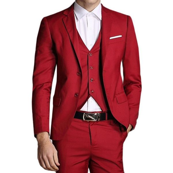 men's suits blazers blazers pants vest fashion men business casual suits male solid color three piece sets jacket coat trousers waistco, White;black
men's suits blazers blazers pants vest fashion men business casual suits male solid color three piece sets jacket coat trousers waistco, White;black