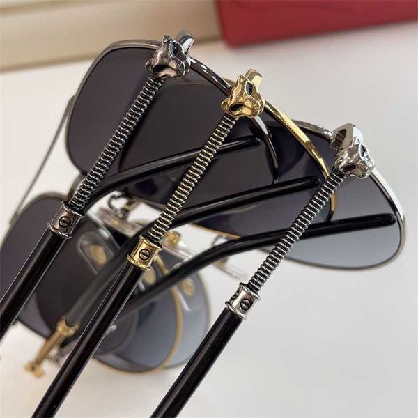 new leopard mens sunglasses woman carti sunglasse pilot eyewear big gold frame polarized sunglass anti blue light uv lens coating screw, White;black
new leopard mens sunglasses woman carti sunglasse pilot eyewear big gold frame polarized sunglass anti blue light uv lens coating screw, White;black